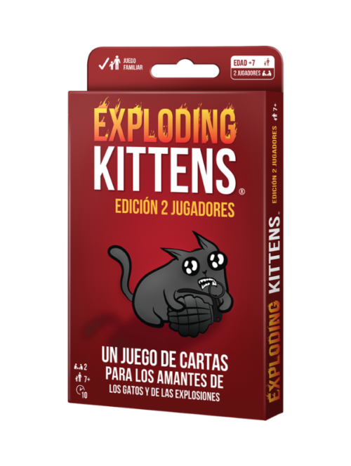 Exploding Kittens: Edición 2 Jugadores