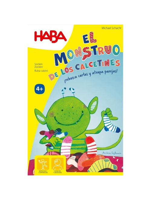 El Monstruo de los Calcetines: El Juego de Cartas