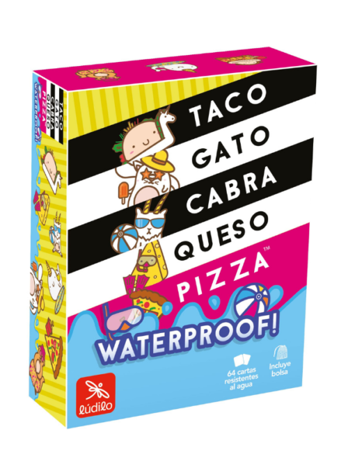 Taco Gato Cabra Queso Pizza Waterproof