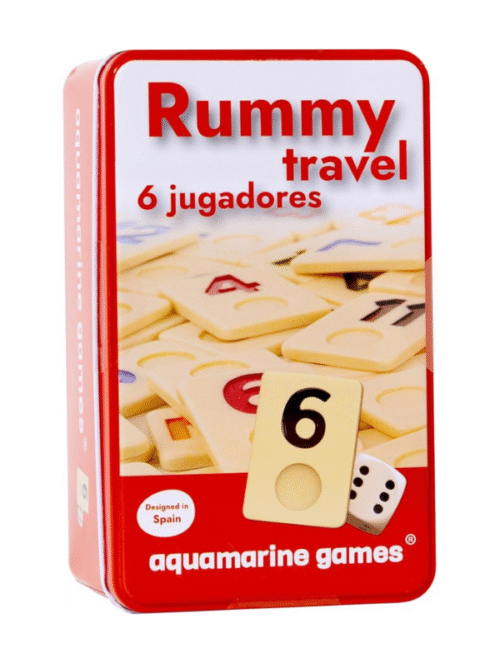 Rummy 6 Jugadores - Lata de Viaje